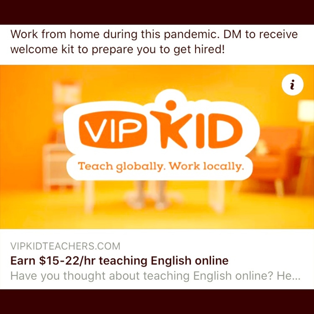 Work from home during the pandemic.